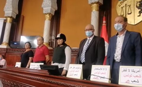 نقابة صحفيي تونس تقاضي عبير موسي