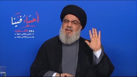 نصرالله يهاجم السعودية على خلفية أزمة قرداحي لكنه لا يريد 