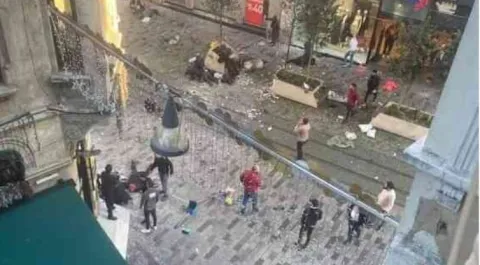 6 قتلى بانفجار ضخم في اسطنبول وإردوغان يعتبره