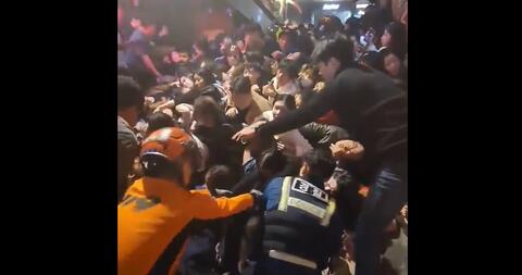 عشرات القتلى خلال تدافع بحفل هالوين في كوريا الجنوبية (فيديو)