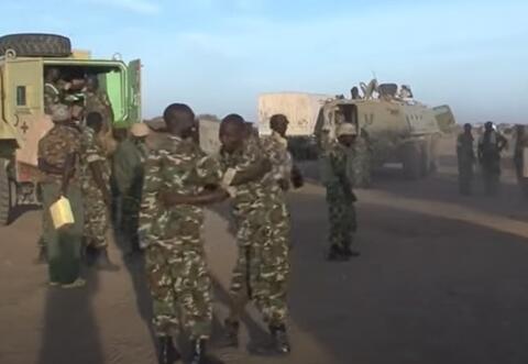 القوات الحكومية تنتزع بلدة استراتيجية من 