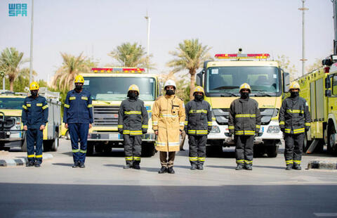 Saudi Arabia Showcases World Civil Defense Day 
