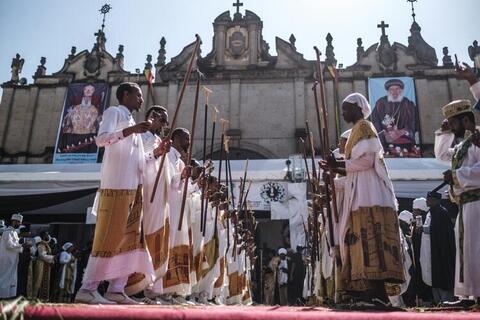 In Pictures: Ethiopian Orthodox Church Mourns Deceased Patriarch