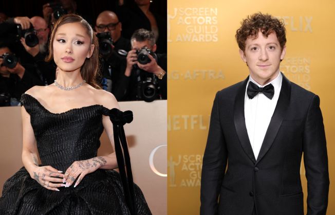 Ariana Grande & Ethan Slater